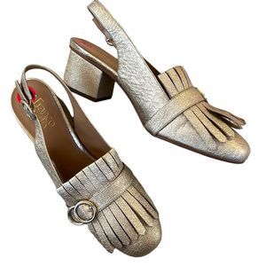 EUC Franco Sarto Leather Heels